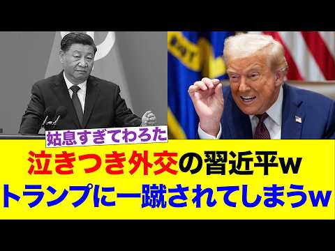 泣きつき外交の習近平w トランプに一蹴されてしまうw