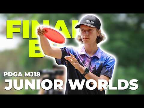2026 PDGA Junior Disc Golf World Championships | FINALB9 | Feil, Hadders, Vazquez, Etter | MJ18