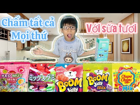 Ong Sâu Dế TV | Chấm Tất cả mọi thứ với Sữa tươi | Everything with fresh milk