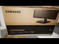 Samsung S27E330H led monitor unboxing