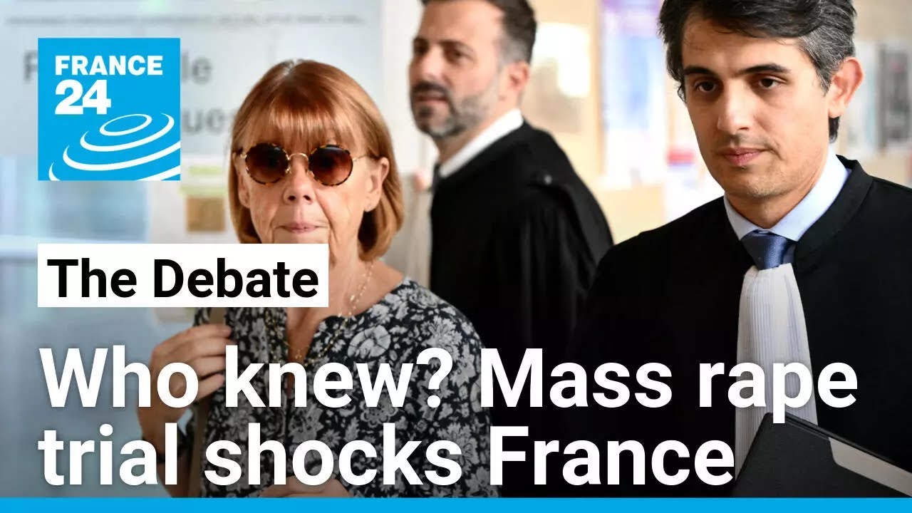 Who knew? Mazan mass rape trial shocks France • FRANCE 24 English