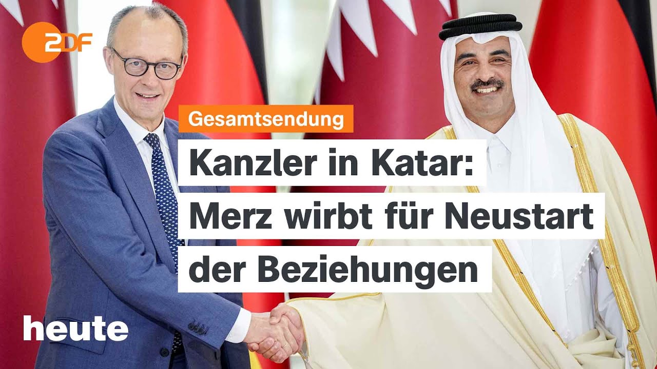 heute 19:00 Uhr vom 05.02.2026 Wadephul im Indopazifik, KI verändert Rüstungsindustrie, Winterchaos