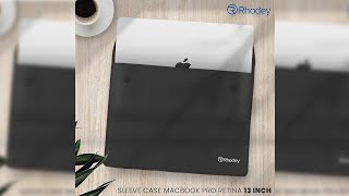 Pratinjau video produk Rhodey Sleeve Case MacBook Pro Retina 13 Inch Vertical - C2202