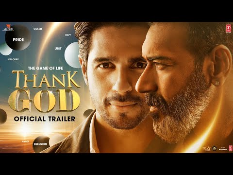 Thank God (Official Trailer)- Ajay Devgn, Sidharth Malhotra, Rakul
