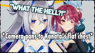 Hololive's staff roast & troll Kanata with Marine on official channel.