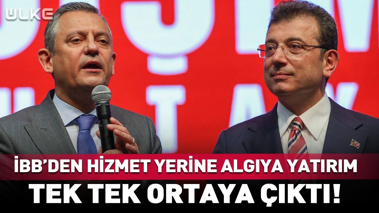 İBB'den Hizmet Yerine Algıya Yatırım! Tek Tek Deşifre Oldu #haber