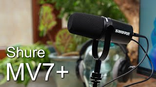 Vido-Test : Shure MV7+ im Test - Universelles Broadcast-Mikrofon mit USB und XLR fu?r Streamer und Podcaster