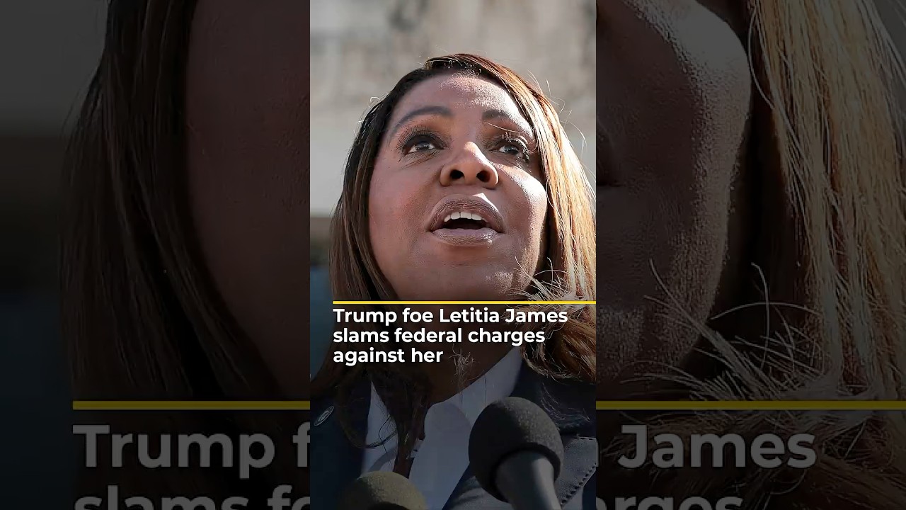 Trump foe Letitia James slams federal charges against her
