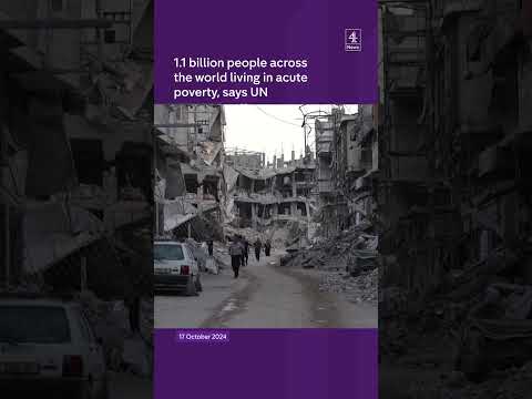 UN: 1.1bn people living in acute poverty globally