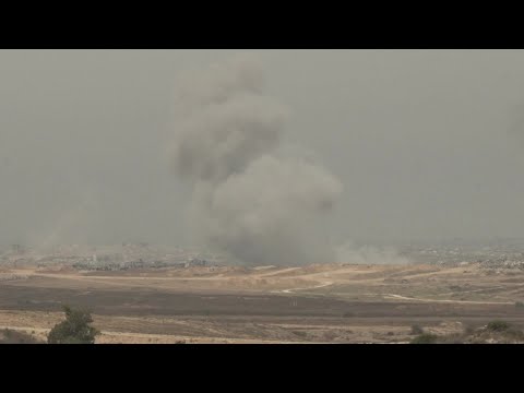 Heavy clouds of smoke billow over northern Gaza | AFP