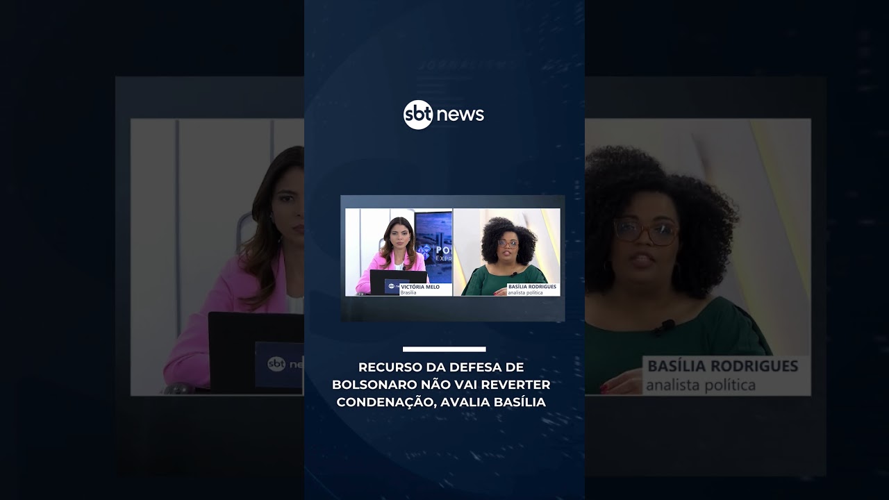 Recurso da defesa de Bolsonaro não vai reverter condenação, avalia Basília | SBT News