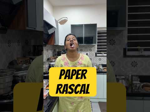 என்னடி பேப்பர் சாப்பிடற 🤣😂 #sathishdeepa #deepasathish #deepasathishdiaries