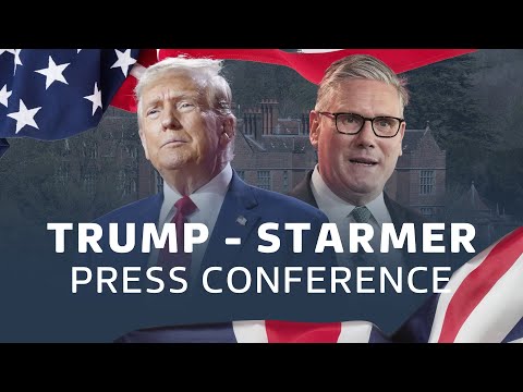 Watch LIVE - Donald Trump joint press conference with Sir Keir Starmer at Chequers | ITV News