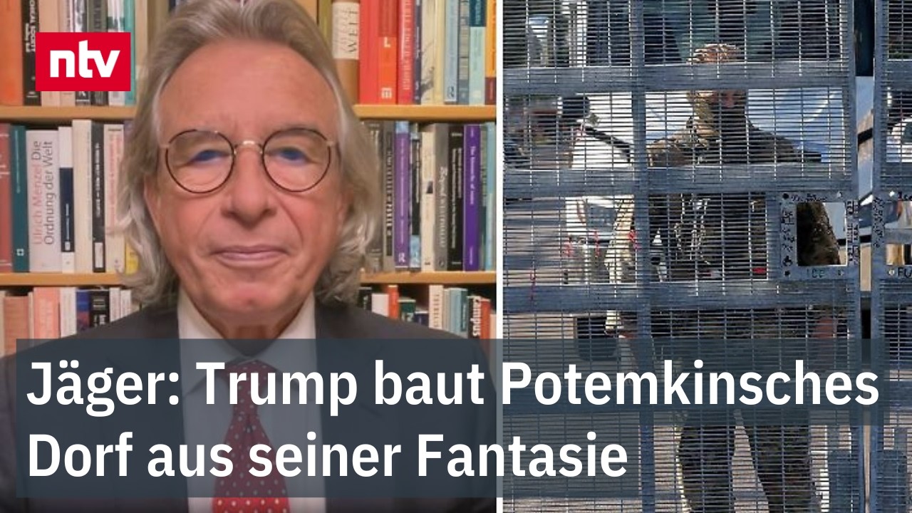 Jäger: Trump baut Potemkinsches Dorf aus seiner Fantasie - Militäreinsatz in US-Städten