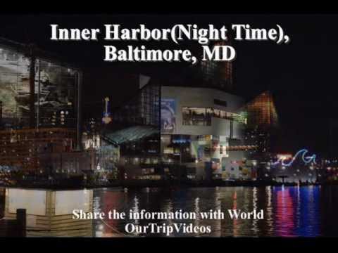 Pictures of Inner Harbor(Night Time), Baltimore, MD, US