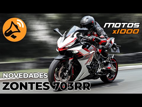 Nueva ZONTES 703RR Motor Tricilíndrico, Diseño Agresivo y Más | Motosx1000