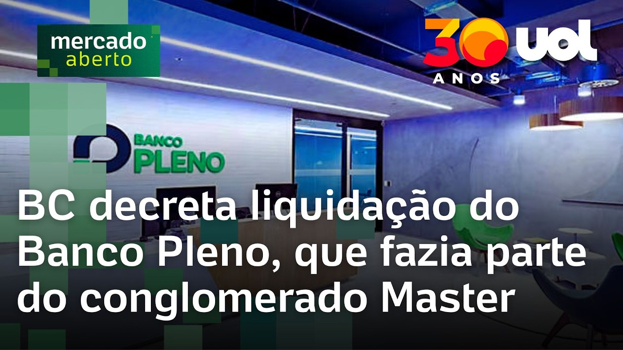 Banco Central decreta liquidação do Banco Pleno do ex Master Augusto Lima