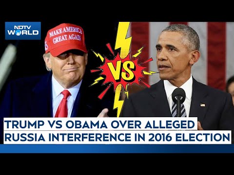 Trump Vs Obama | Trump Accuses Obama Of Treason Over Russia Interference In 2016 Election Report