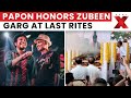 Emotional Goodbye Caught on Camera: Singer Papon Places Hat on Zubeen Garg’s Casket | NewsX
