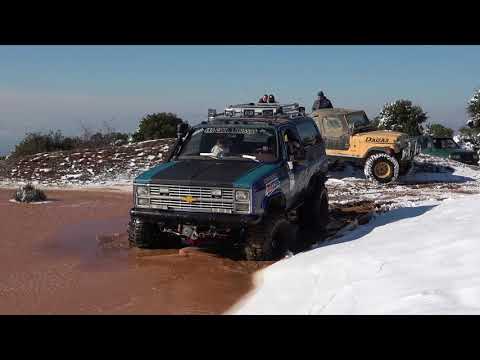 Chevrolet destroying ice lake