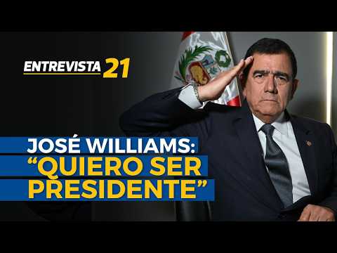José Williams CANDIDATO DE AVANZA PAÍS habla de Castillo, Antauro, el Congreso y seguridad del Perú
