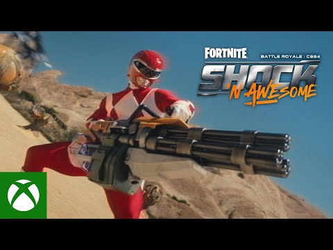 Bad Bugs vs Power Rangers in Fortnite BR: Shock ‘N Awesome