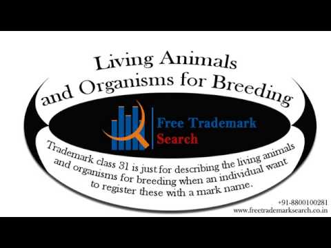 Trademark Class 31 | Natural Agricultural Products - YouTube