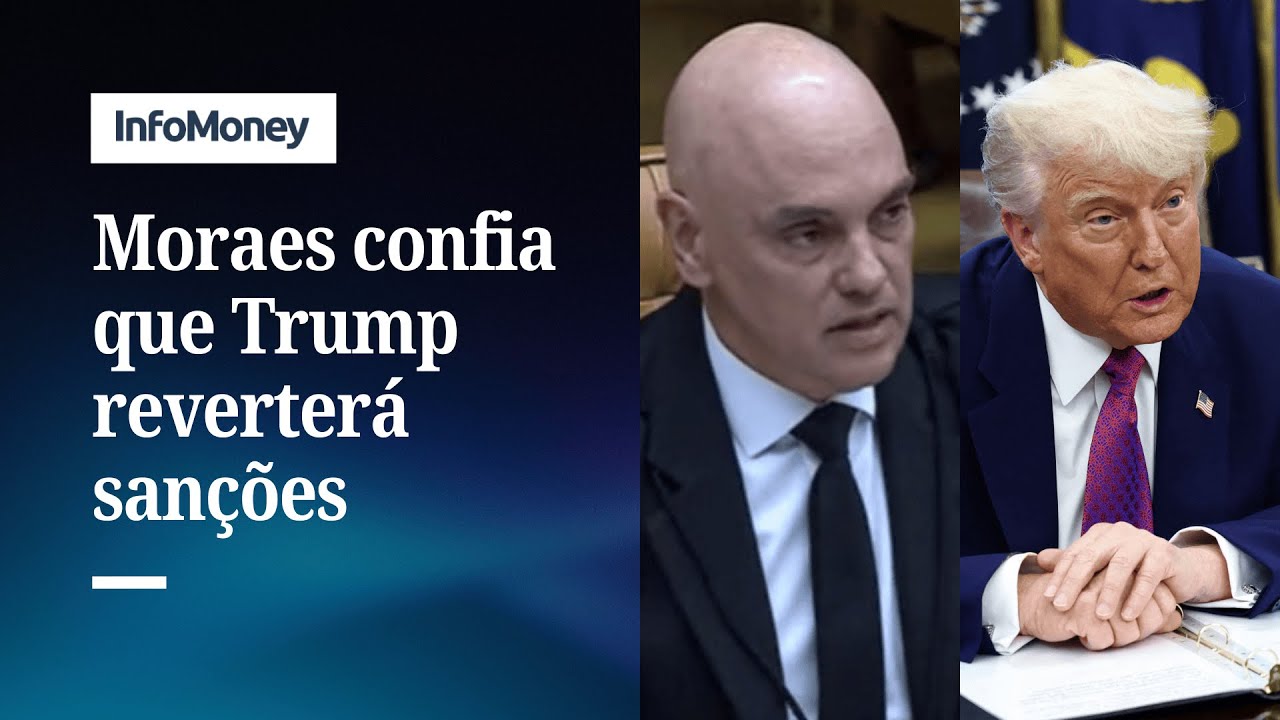 Magnitsky: Moraes confia em reversão das sanções de Trump | InfoMoney News