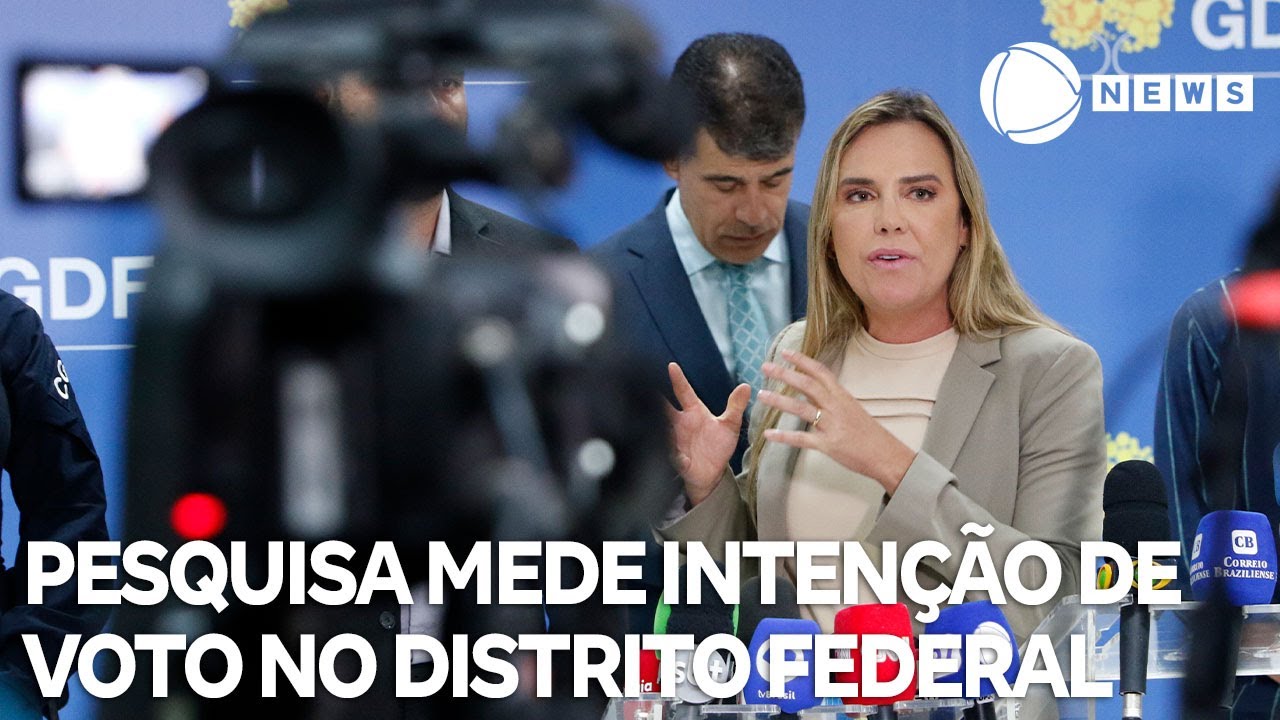 Pesquisa mede intenção de voto para governador e senador no DF