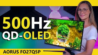 Vido-Test : 500Hz OLEDs are Awesome - Gigabyte AORUS FO27Q5P Review