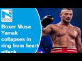 German boxer Musa Yamak collapses in ring from heart attack, dies