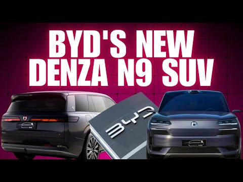 BYD reveal new 7 seat Denza N9 SUV at Chinese motor show with 710kw