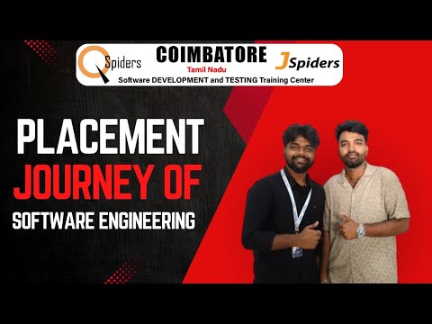 Success story of OUR STUDENTS as software engineers at QSpiders Coimbatore...