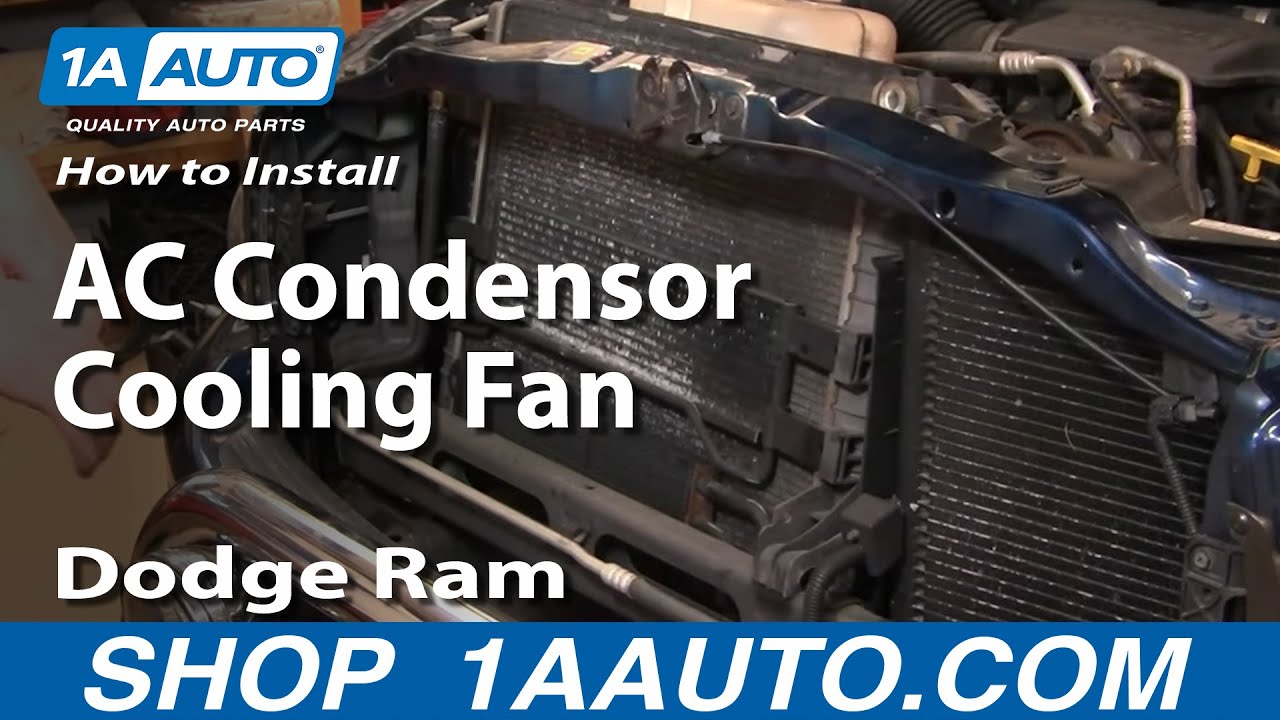 How To Install Repair Replace Part 1 AC Condensor Cooling ... wiring diagram of a 1999 suburban 5 7 engine 