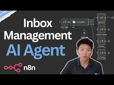 *LIVE BUILD* How to Make an Inbox Management AI Agent with n8n (NO CODE, Step-by-Step Tutorial)