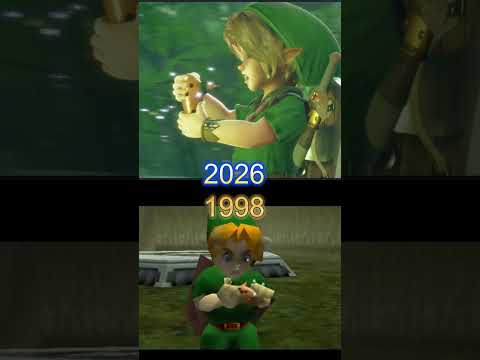OOT REMAKE 2026 - Meet Saria 🌿🎶1998 vs. 2026