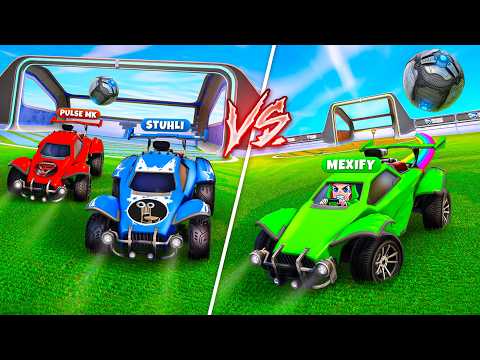 XXL TOR gegen MINI TOR in ROCKET LEAGUE! 😵‍💫😂