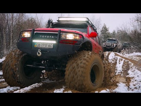 Offroad. BIGFOOTЫ на ТАНКОВОЙ ДОРОГЕ!