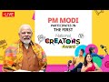 LIVE: PM Narendra Modi presents 1st ever National Creators Awards at Bharat Mandapam | News9