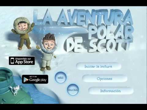 L'Aventure polaire de Scott, livre interactif pour enfants sur iPad,
iPhone et Android