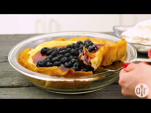 How to Make Red, White, and Blueberry Cheesecake Pie | 4th of July Recipes | Allrecipes.com