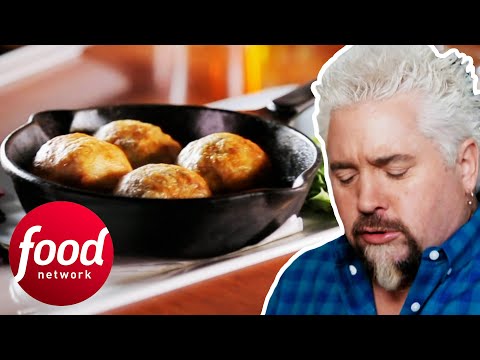 Mouth-Watering Wellington Bites & Duck Wings Leave Guy Fieri IN AWE! | Diners, Drive-Ins & Dives