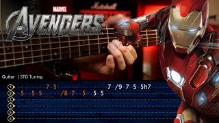 OST "Avengers: Endgame" (Guitar Tutorial + Tabs by Christianvib Cover Guitarra)