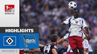 Late Equaliser in Top-Match | Hamburger SV — Hertha BSC | Highlights | MD 2 — Bundesliga 2 24/25