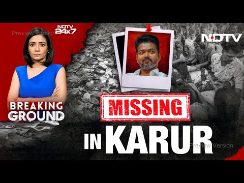 Karur Stampede: Posters Blame Vijay For Stampede As TVK Seeks CBI Probe
