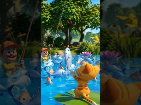 मछुआरे का जादुई घड़ा 🐟✨ | Sad Twist Story | Hindi Kahani #cartoon #emtionalstory #shorts #viral