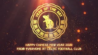 Happy Chinese New Year from Celtic FC 恭賀新禧