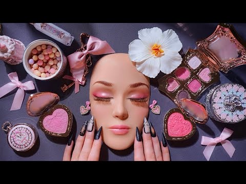 SPRING 🌸  Makeup Application Whispered ASMR for Sleep