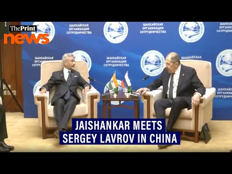 Jaishankar meets Russian FM Lavrov on sidelines of SCO meet in China