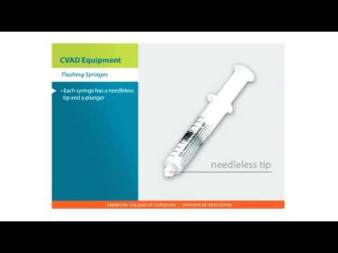 Central Lines Skills: CVAD Equipment